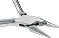 Pointed beak pliers, serrated, Premium-Line