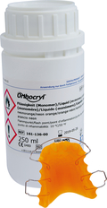 Liquide Orthocryl®, orange-néon
