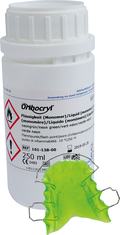 Liquide Orthocryl®, vert-néon