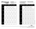 Planning foil, tioLogic® TWINFIT, scale 1:1 / 1.4:1