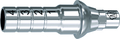 tioLogic® TWINFIT CAD/CAM titanium base VARIO M, conical, GH 1.6 mm, incl. AnoTite screw
