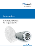 PatientenPass tioLogic®, deutsch
