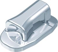 Ortho-Cast, buccal tube, single rectangular, tooth 17-16 / 26-27 / 47-46 / 36-37, 0° torque, +6° offset, slot 18