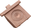 Crucible of copper for titanium casting machines