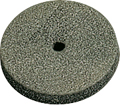 Gummipolierer, schwarz, ø 22 mm, Form: Scheibe