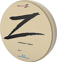 ceraMotion® Z blank Hybrid, A1 / 14 mm