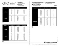 Planning foil CITO mini®