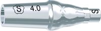 tioLogic® TWINFIT pilier en titane S, conical, GH 4.0 mm, avec vis AnoTite
