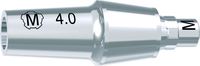 tioLogic® TWINFIT pilar de titanio M, platform, GH 4.0 mm, incl. tornillo AnoTite