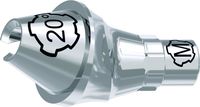 tioLogic® TWINFIT 4Base abutment M, conical, GH 3.2 mm. 20°, incl. AnoTite screw