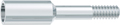Screw for temporary abutment, M 1.6, L 13.5 mm