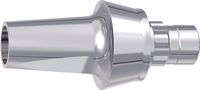 tioLogic® ST titanium abutment L, GH 2.5 mm, incl. AnoTite screw