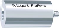 tioLogic® ST bloque de titanio CAD/CAM CAD/CAM L, PreForm, incl. tornillo Ano Lite