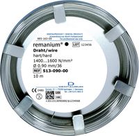 remanium® laboratory coil, round 0.90 mm / 36, hard