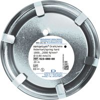 remanium® laboratory coil, round 0.80 mm / 31, spring hard