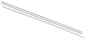 Titanium retainer wire, 3-strand twisted, grade 5, 0.44 mm / 17