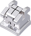 discovery® sl, self-ligating metal bracket, tooth 12, +8° torque, +9° angulation, Roth 22