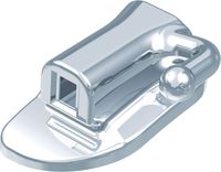 Ortho-Cast, tubo bucal DB, rectangular simple, diente 26-27 / 47-46, 0° torque, +6° offset, slot 18