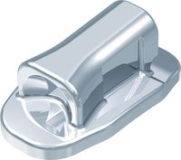 Ortho-Cast, tubo bucal, rectangular simple, diente 17-16 / 26-27 / 47-46 / 36-37, 0° torque, +6° offset, slot 22