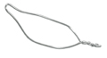 Ligadura preformada remanium®, 0,25 mm, corta
