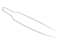 Ligadura preformada remanium®, redonda 0,25 mm / 10, larga