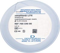 rematitan® LITE wire on coil, round 0.40 mm / 16