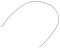 Arc idéal rematitan® sl, rond, avec dimple Mandibule, 0,30 mm / 12