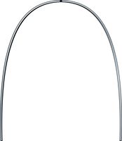 Equire thermo-active, preformed ideal arch, mandible, arch form: American Style, rectangular 0.41 mm x 0.56 mm / 16 x 22