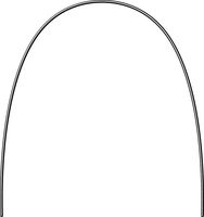 Noninium® White ideal arches, rectangular Maxillary, 0.53 x 0.64 mm / 21 x 25