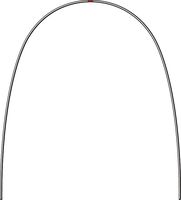 Arco ideal Noninium® White, rectangular Mandíbula, 0,53 x 0,64 mm / 21 x 25