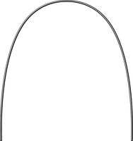 Arco ideal rematitan® LITE White, maxilar, redondo 0,45 mm / 18