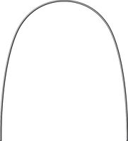 Arco ideal Tensic® White, mandíbula, redondo 0,45 mm / 18
