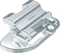 Ortho-Cast M-Series, tube vestibulaire convertible, simple rectangulaire, dent 47-46, torque -30°, offset +4°, Roth 18