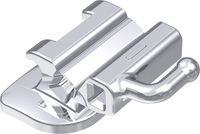 Ortho-Cast M-Series, convertible buccal tube, double rectangular, tooth 36-37, -30° torque, +4° offset, Roth 18