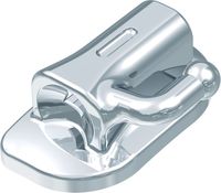 Ortho-Cast M-Series, buccal tube DB, single rectangular, tooth 36, -25° torque, 0° offset, slot 18