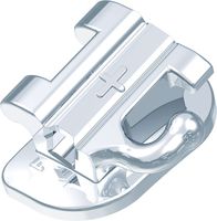 Ortho-Cast M-Series, convertible buccal tube DB, single rectangular, tooth 16, -14° torque, +14° offset, Roth 22