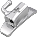 Ortho-Cast M-Series, buccal tube, single rectangular, tooth 26-27, -10° torque, +8° offset, slot 18