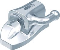 Ortho-Cast M-Series mini, buccal tube DB, single rectangular, tooth 37, -30° torque, 0° offset, Roth 22