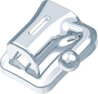 Ortho-Cast M-Series mini, buccal tube DB, single rectangular, tooth 47, -30° torque, 0° offset, Roth 22